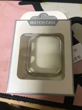 URVOI-funda para Apple Watch series 4 5 6, cubierta de marco de plástico duro brillante galvanoplastia para iWatch slim fit Ultra-funda fina