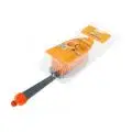 

Brush for washing with a nozzle for hose with распушённой bristle AB-J-02