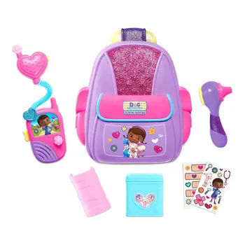 

Backpack with accessories-set of a series of Doc McStuffins