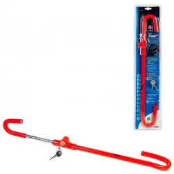 

Steering wheel and PEDAL anti-theft bar