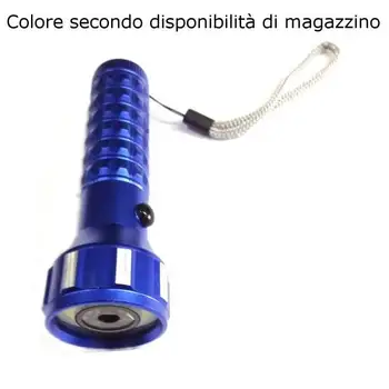 

Mini Aluminum Flashlight Torches LED light bulb lanyard battery lighting