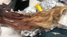 Extensiones de cabello trenzado degradado, pelo sintético Natural de ganchillo con ondas profundas de 22 pulgadas, pelo de baja temperatura para la Feria de la ciudad