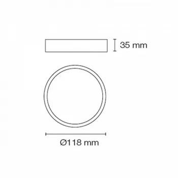

SURFACE MOUNTED LED DOWNLIGHT 8W ROUND PRIM