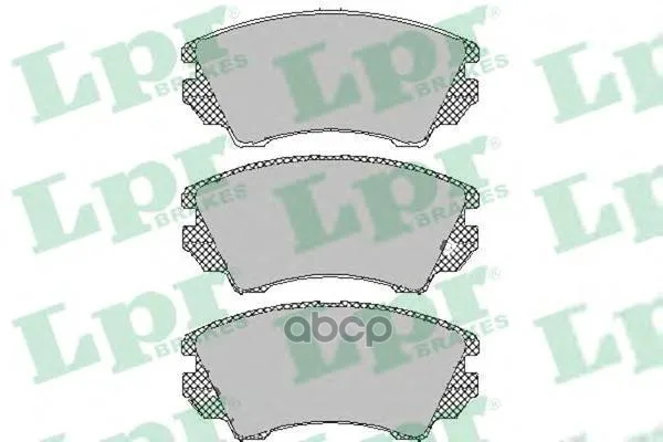 Колодки Тормозные Opel Insignia 08-/Zafira 11-/Saab 9-5 10- R17" Передние Lpr 05p1467 Lpr арт. 05P1467