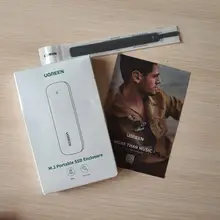 SSD Case Disk-Box Ssd-Adapter PCIE NGFF Nvme Enclosure Type-C Ugreen M2 Sata-M/b-Key