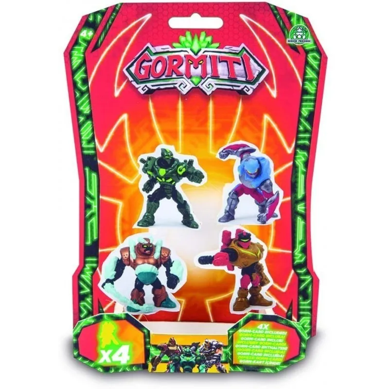 Giochi Preziosi- Gormiti Series 2 Pack of 4 5 CM toys, random assortment, (GRE08000) photo