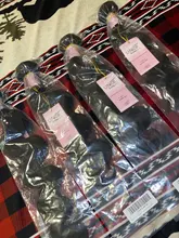 UNICE-mechones de cabello virgen brasileño para mujer afroamericana, cabello humano ondulado de 30 pulgadas, Color Natural, 100%, 1/3/4