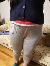 Pantalones de entrenamiento para mujer, leggings ajustados de talla grande, Capri, mallas básicas de fibra de bambú informales, estiramiento alto