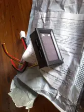 0,56 pulgadas Mini Digital voltímetro amperímetro DC 100V 10A Panel Amp voltios medidor de corriente de voltaje probador Azul Rojo de doble LED pantalla