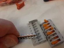 Cable-Connectors Push-In-Terminal-Block 222 Fast-Wire Spl-2/3 223 Compact Universal