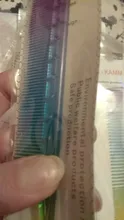 Straight Comb Rainbow-Hair-Comb Hair-Styling-Tool Salon Anti-Static Entangled Heat-Resistant