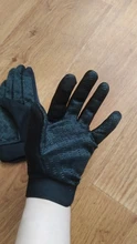 Guantes de ciclismo transpirables para hombre y mujer, manoplas de dedo completo con pantalla táctil, para verano e invierno, 1 par