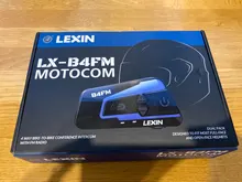 2 uds Lexin B4FM de 4-vias  Bluetooth intercomunicador para casco de motocicleta auriculares manos libres inalámbrico cascos intercomunicadores moto música con FM radio y DSP tecnologia de cancelación de ruido