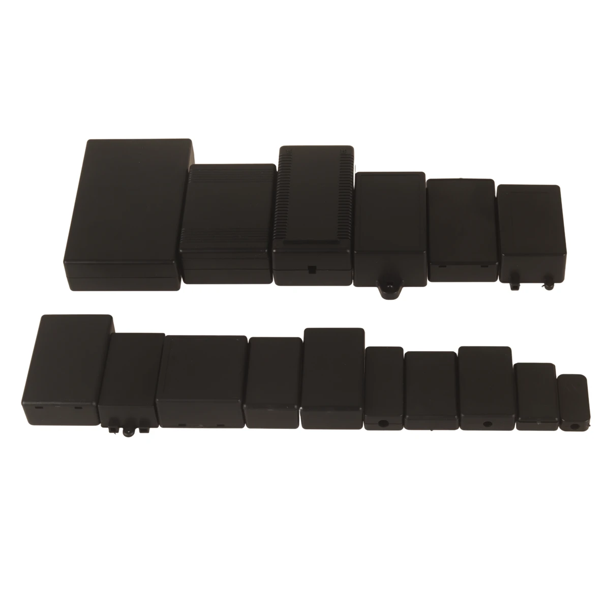 Electronic Enclosure Case 2PCS Waterproof ABS Plastic Project Box Storage Housing Instrument Enclosure DIY Supplies