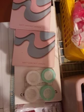 2 uds. De lentes para Cosplay, lentillas multicolores para ojos, maquillaje de Navidad, serie Anime, 1 par