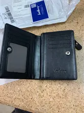 Billetera corta con cremallera para hombre, monedero Vintage de gran capacidad, tarjetero de marca de lujo