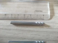 ZGT-cortador de madera de cobre de aluminio, fresa de acero de tungsteno, fresa de 1mm, 2mm, 3mm, 4mm
