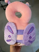 Protector de cabeza de bebé 1-3T, cojín de seguridad, almohada de seguridad para evitar daños en unicornio, abeja de dibujos animados