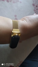 Reloj Led magnético para mujer, resistente al agua, táctil, Digital, de pulsera
