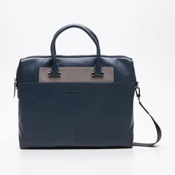 

Briefcase two clutches and strap
