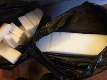 Esponja limpiadora de melamina para oficina y baño, borrador de esponja mágica para cocina, 100 unids/lote