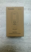 Mini medidor de espesor de recubrimiento Digital, medidor de espesor de pintura de coche, medidor de espesor de pintura de coche, con YNB-100 de retroiluminación