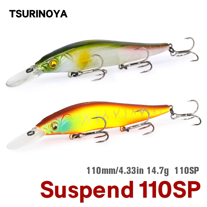 TSURINOYA 110S подвесная приманка в виде гольяна для морской рыбалки DW50 110 мм 14 7 г