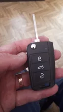 Funda de llave de control remoto para coche, carcasa suave de TPU, llavero para Volkswagen, VW, Magotan, Passat B8, Golf, Skoda, Superb, A7, accesorios, novedad
