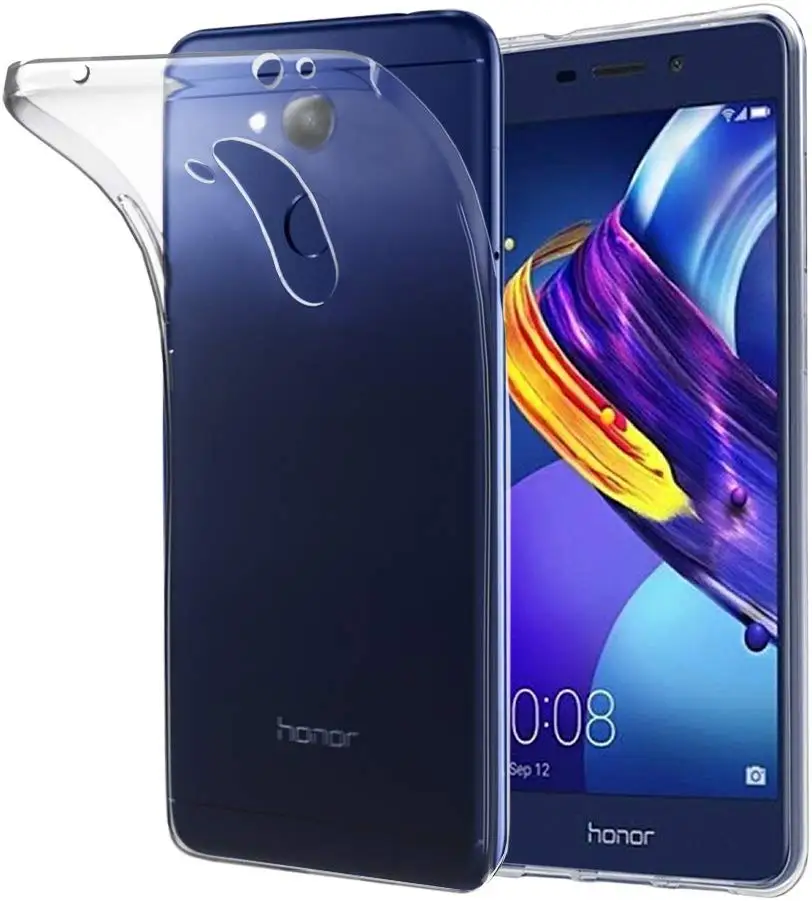 Прозрачный чехол-подставка для Honor 6C Pro