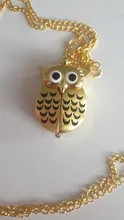 Reloj de bolsillo con forma de búho para niños, colgante, collar, el mejor regalo, envío directo