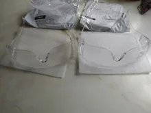 Gafas de seguridad laboratorio Ojo de protección gafas lentes transparentes trabajo gafas de seguridad Anti-polvo suministros