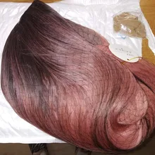 Pink Cosplay Wigs Dark-Root Wavy Colorful-Fiber Black White High-Temperature Synthetic-Long