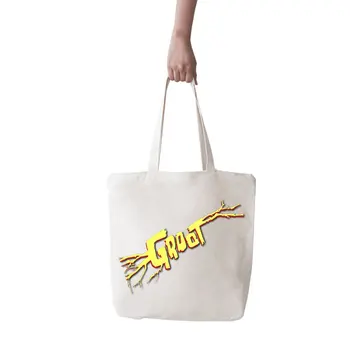 

Angemiel Bag Large Yellow Branches Are Groot Write Shopping Beach Tote Bag