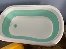 Bañera plegable grande para bebé, Cubo de baño portátil, base antideslizante, bañeras de baño portátiles para bebés recién nacidos, bañera antideslizante para niños