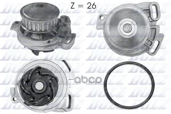 A-152_помпа! Audi 80/90/100/200, Vw Passat 1.9-2.3 77-91 Dolz A152 Dolz арт. A152