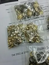 Mini flores de filigrana para fabricación de joyas, cuentas de pétalos doradas de seda, accesorios, espaciador de extremo a granel, tapa de cuentas de abalorios, 1000 Uds.