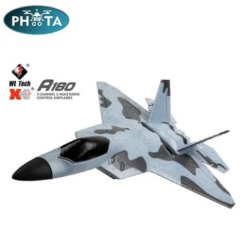 

3D/6G Gyroscope xk A180 RC plane Aircraft 2.4G Glider Brushless Motor camouflage 200m remote control toy gift