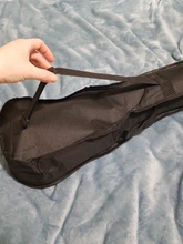 Ukelele Soprano de concierto impermeable, 21 pulgadas, caja de tela Oxford, estuche de transporte de un solo hombro para guitarra, caja de instrumentos musicales