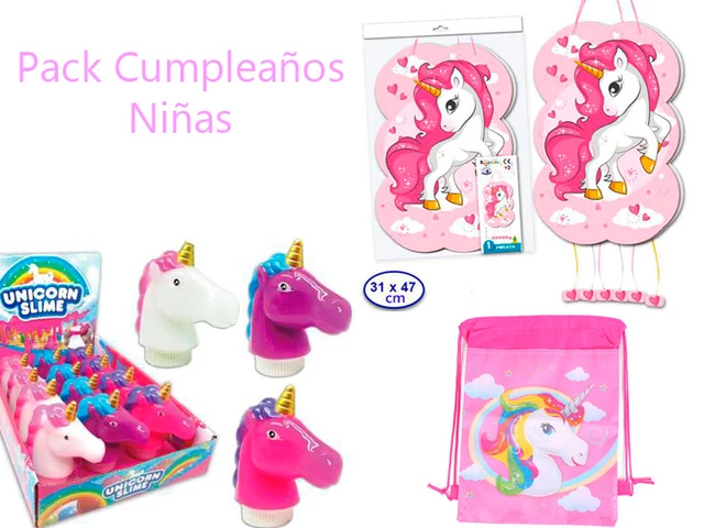 Pack pinata Licorne + 20 jouets - My Party Kidz