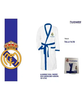 

BATHROBE REAL MADRID BOY IN BOX SIZE 14/16 RM171205B