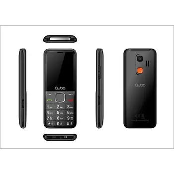 

Smartphone 2.4 Qubo Xeus black Smartphone mobile phone