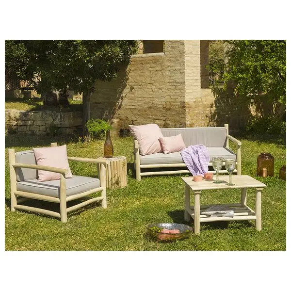 Журнальный столик(70x50x46 см) тик BigBuy Home