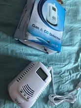 Detector de Gas LED de CO, sensores de fuego de monóxido de carbono y alarma, protección de seguridad, Detector de cocarbono, Gas/metano/propano