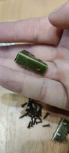 Corner-Protector Furniture Jewelry-Box-Corner Metal Antique DRELD Foot-Wooden-Case 10pcs