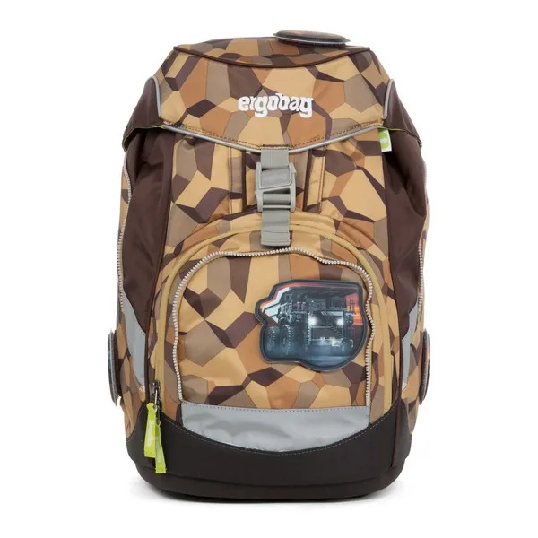 Школьный ранец Eco Ergobag 001-9E5(6 шт) коричневый