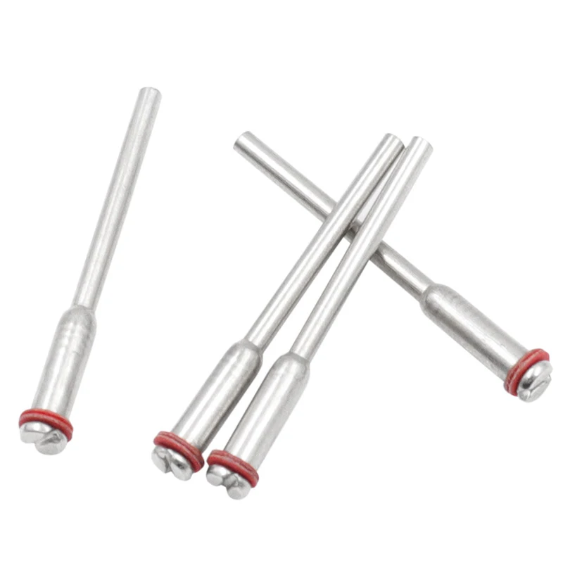 10Pcs Dremel 액세서리 3mm 소형 클램핑 연결 레버 연마 휠 맨드릴 로터리 용 커팅 휠 홀더