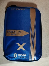 HUIESON 6 Star 2 uds nuevo y mejorado de carbono de conjunto de raqueta de tenis súper poderoso raqueta de Ping Pong bate para adultos Club de formación
