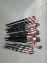 Anmor-Juego de brochas de maquillaje, para base de sombra de ojos, colorete en polvo, delineador de ojos, pestañas, labios, herramienta cosmética, 4-16 Uds.