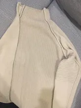 Cashmere Sweater Pullover Knitted Wool BELIARST Winter Women Shirt Thickened Large-Size