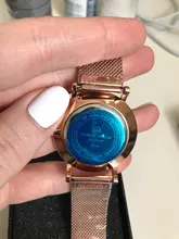 Reloj de pulsera de cuarzo japonés para mujer, de marca superior de lujo, de acero inoxidable, oro rosa, resistente al agua, con esfera del desierto de Sahara, nuevo diseño, 2021